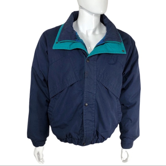 Vintage 80’s Pacific Trails Weather Watcher Plaid Lined Men’s Coat - Picture 1 of 11